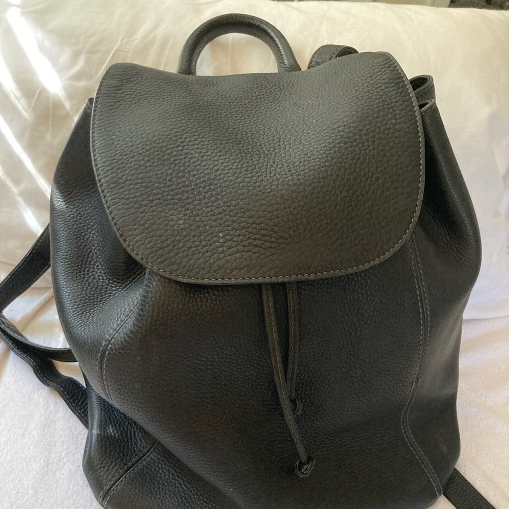 COACH leather backpack